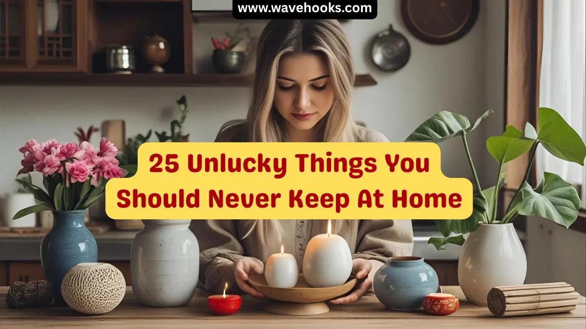 Unlucky Things You Should Never Keep At Home