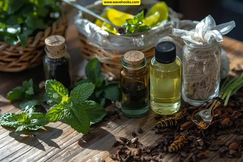 what smell bees keep away