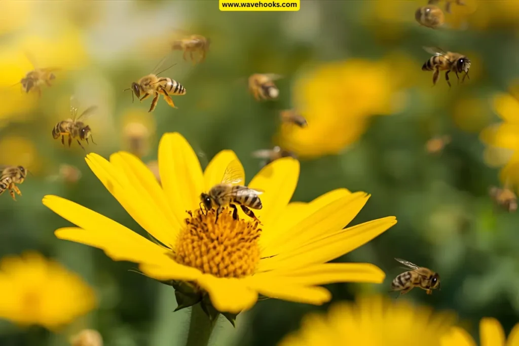 what smell keeps bees away