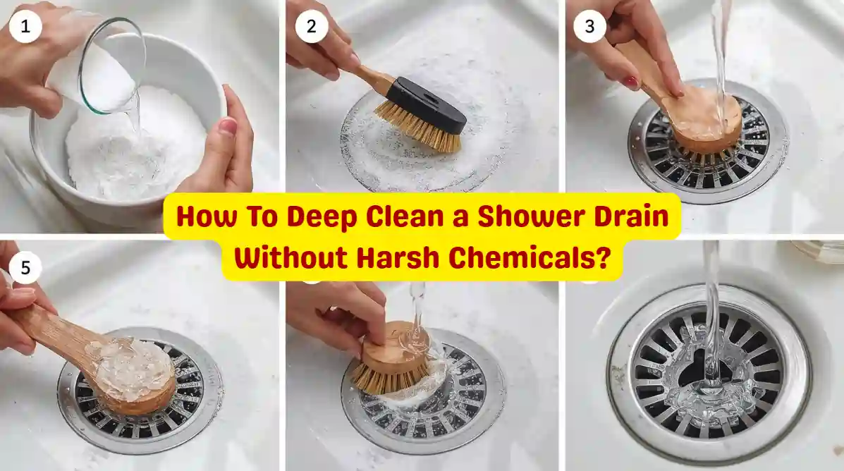How To Deep Clean Shower Drain Without Harsh Chemicals