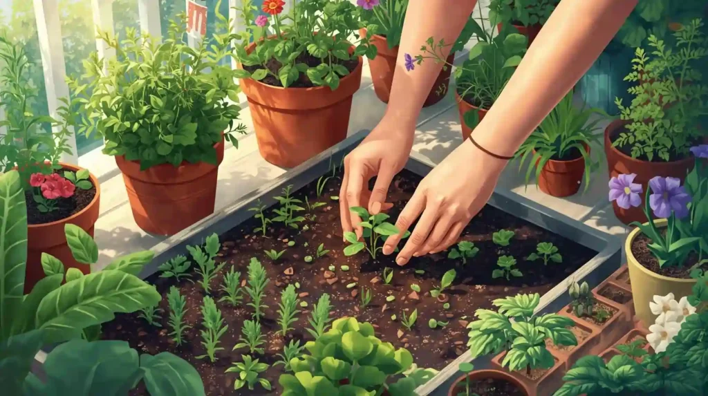 How to Make a Kitchen Garden in Balcony
