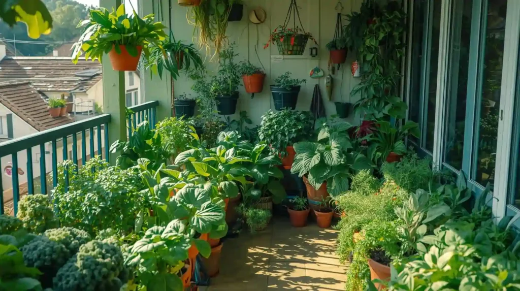 Inspiring Balcony Vegetable Garden Ideas