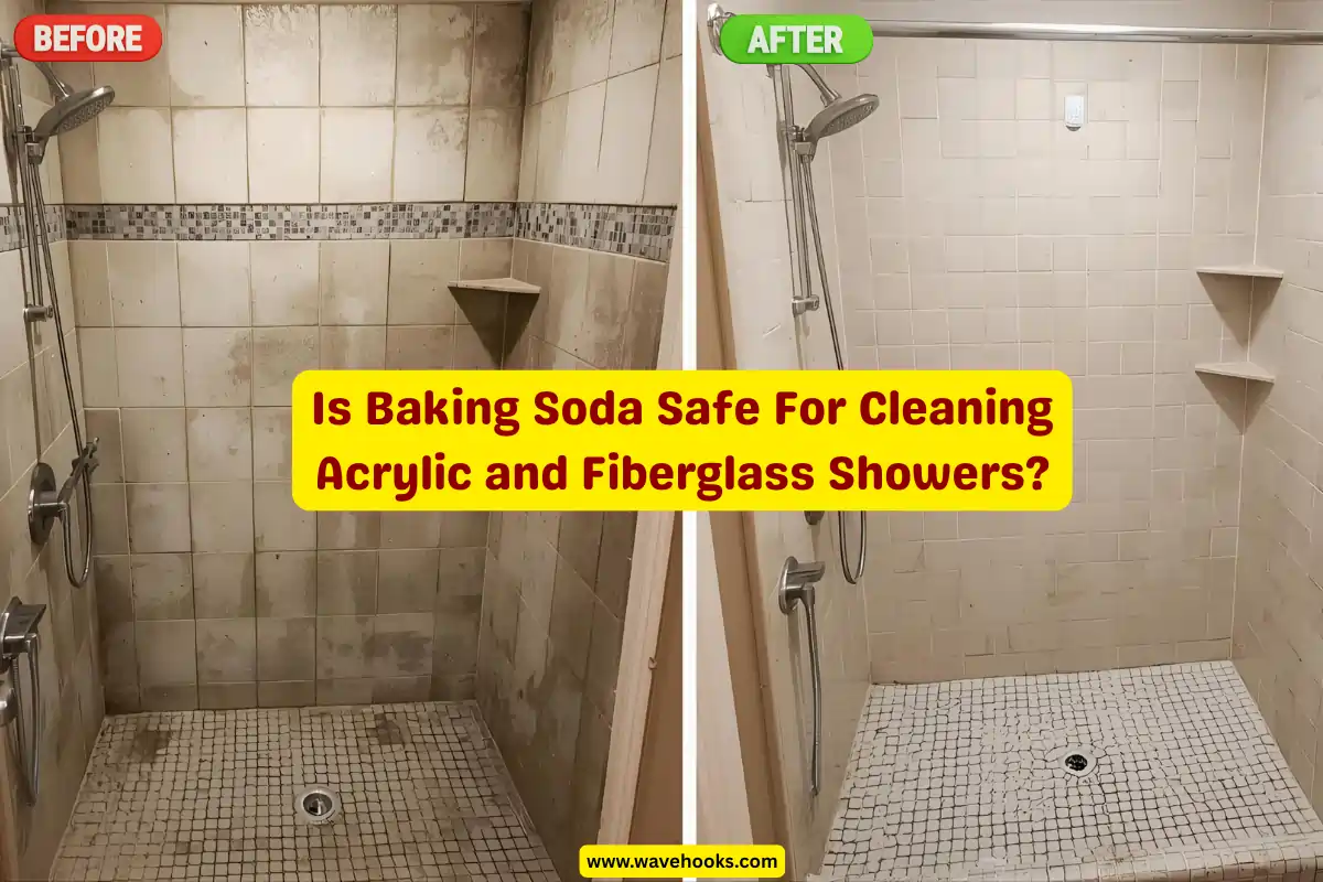 Is Baking Soda Safe for Cleaning Acrylic and Fiberglass Showers?