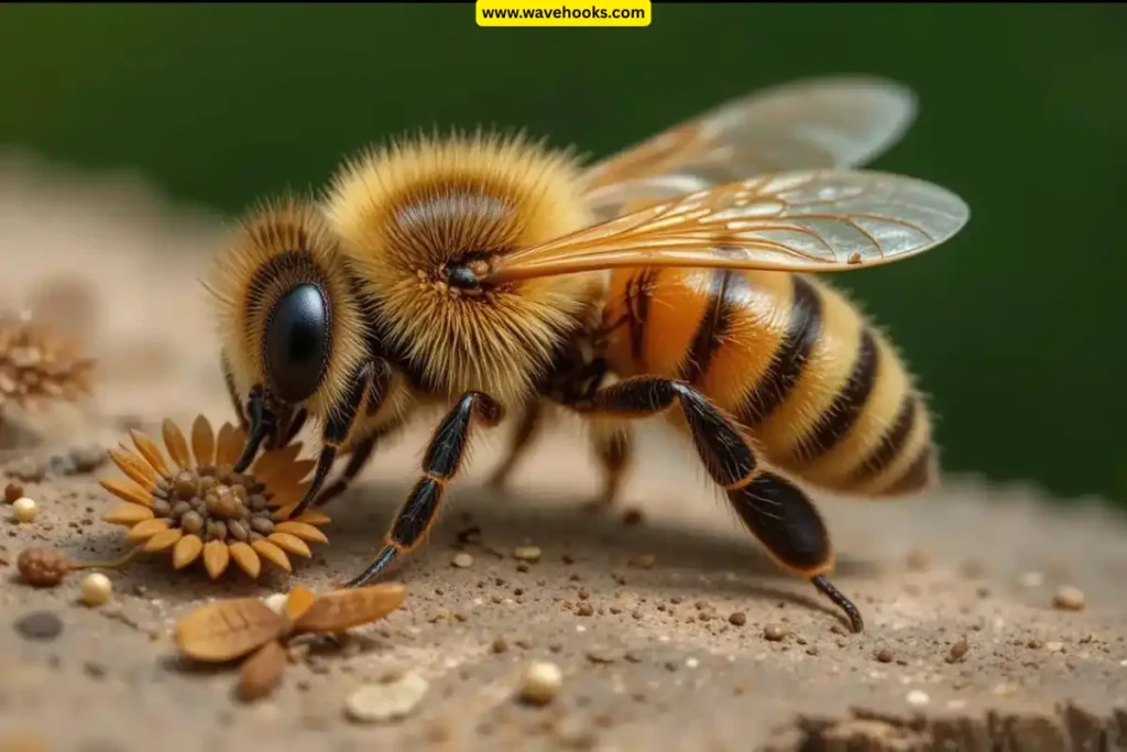 It is wood booring bee