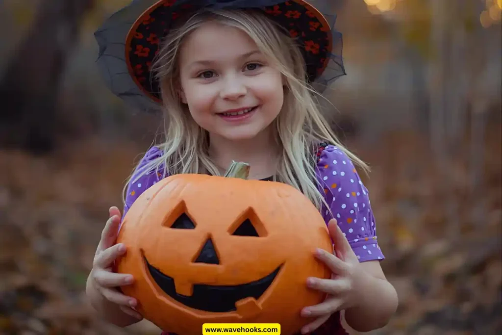 spooku halloween themed girl