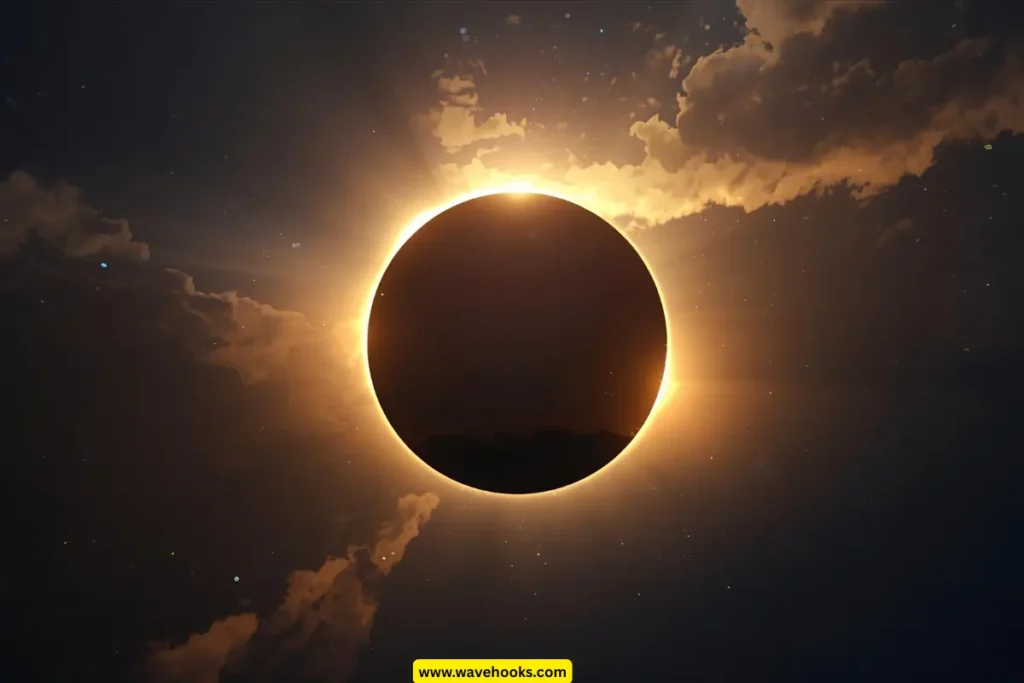 solar eclipse visual