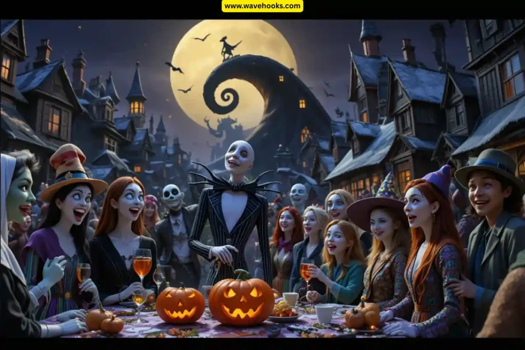 is the nightmare before christmas about halloween[Halloween Town preparing for Halloween