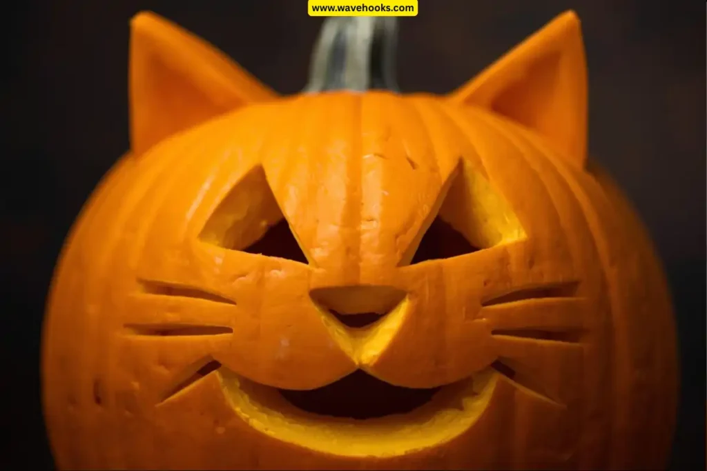 Cat Face Pumpkin