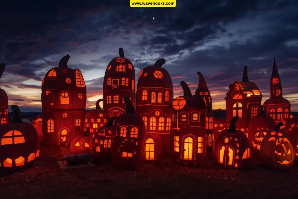 Pumpkin Cityscape