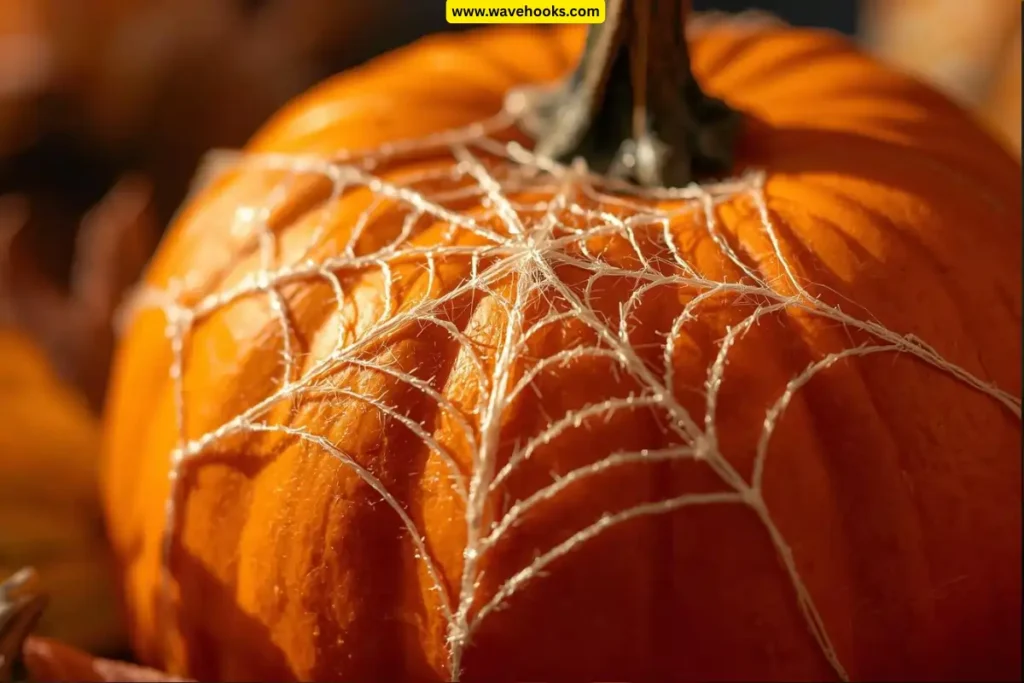 Spider Web Pumpkin