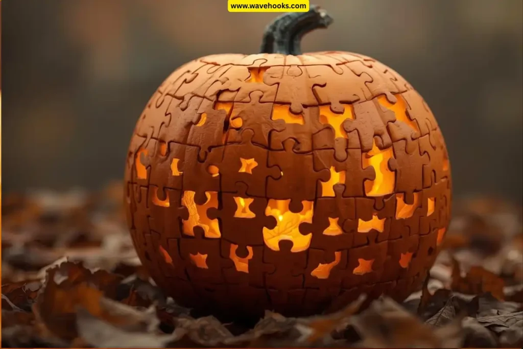 Puzzle Piece Pumpkin