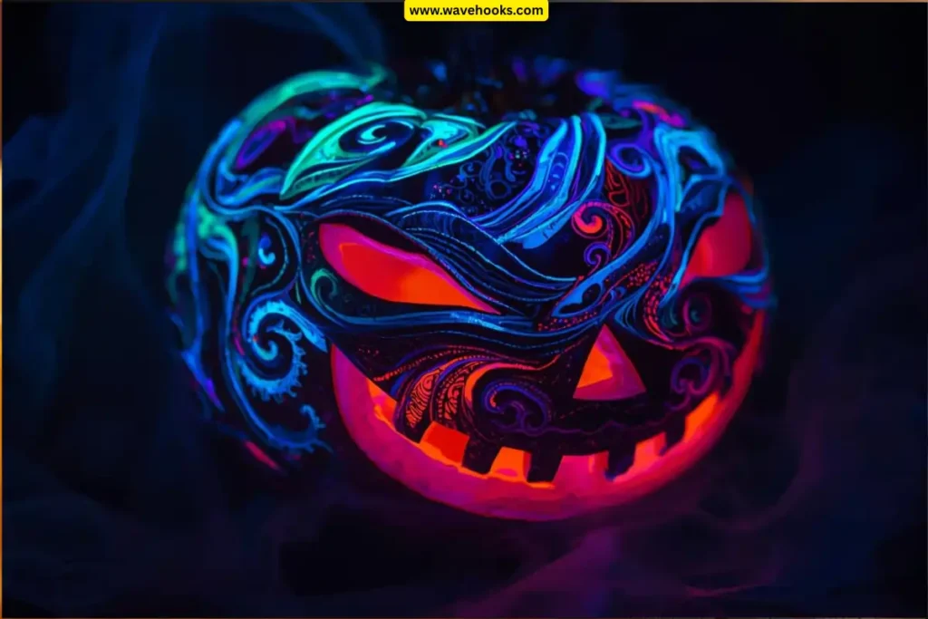 Glow-in-the-Dark Paint Pumpkin