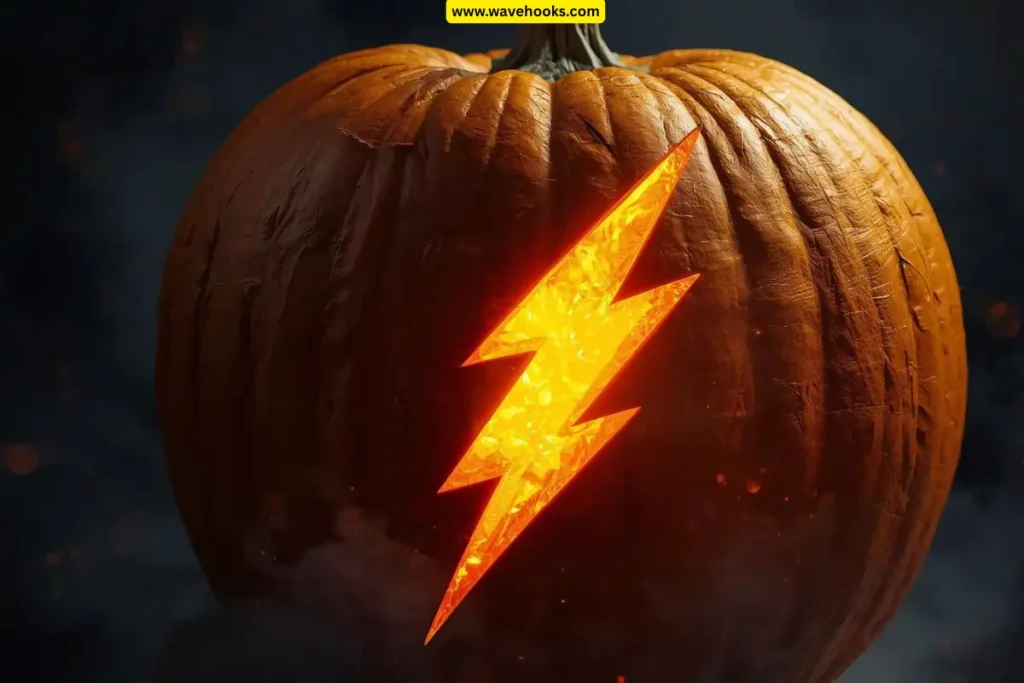 Lightning Bolt Pumpkin