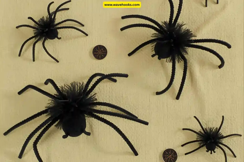 creepy crawling spiders