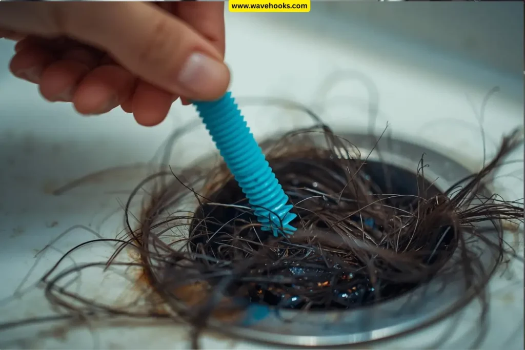 How to Deep Clean a Shower Drain Without Harsh Chemicals with drain snake