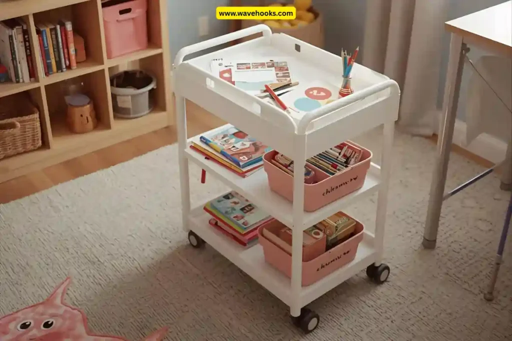 Use a Portable Rolling Cart