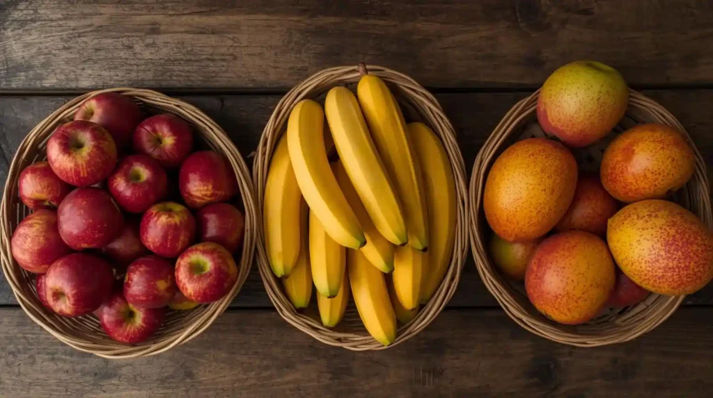 apples and mangoes
