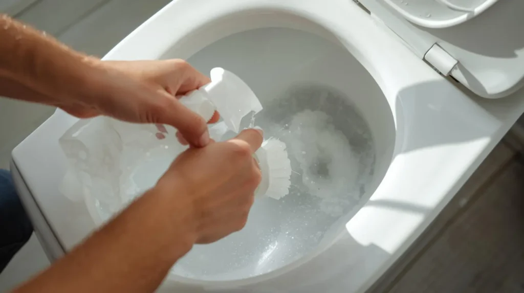 can i put water softener salt in my toilet tank