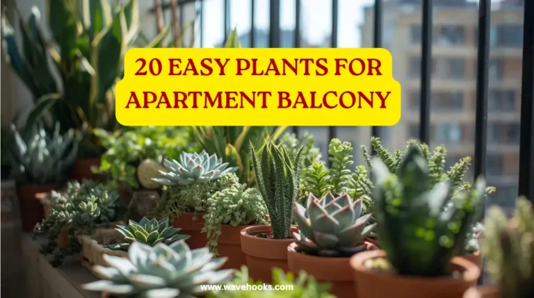 20 Easy Plants For Apartment Balcony