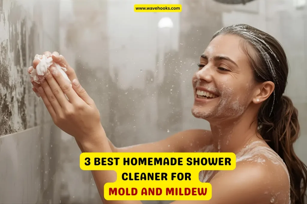 homemade shower cleaner for mold and mildew
