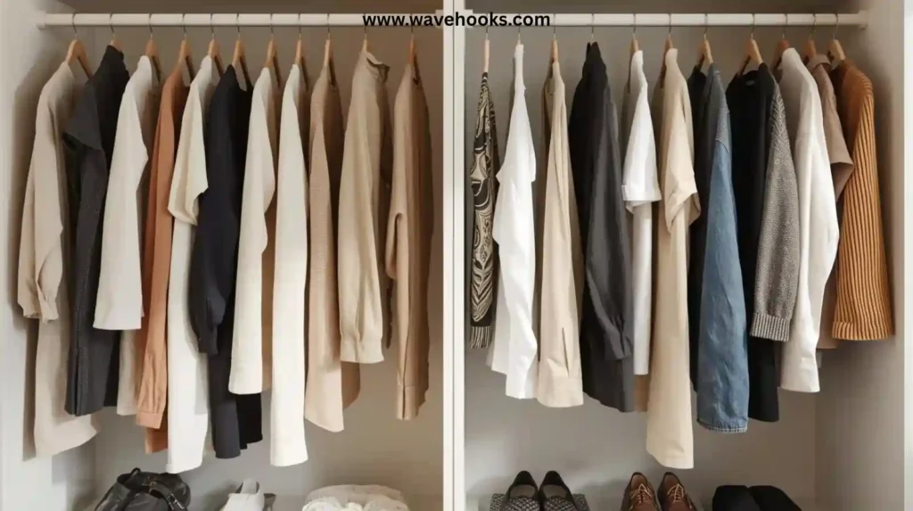 Make a Capsule Wardrobe Zone