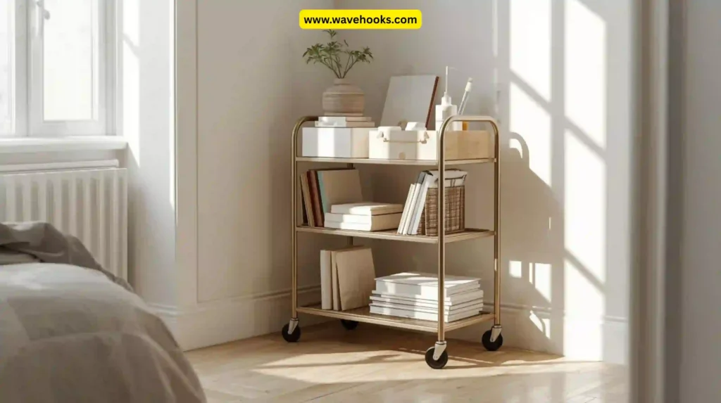 Use a Rolling Cart for Extras