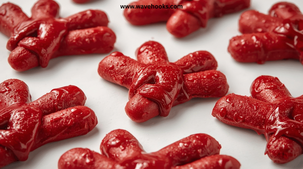Blood fingers