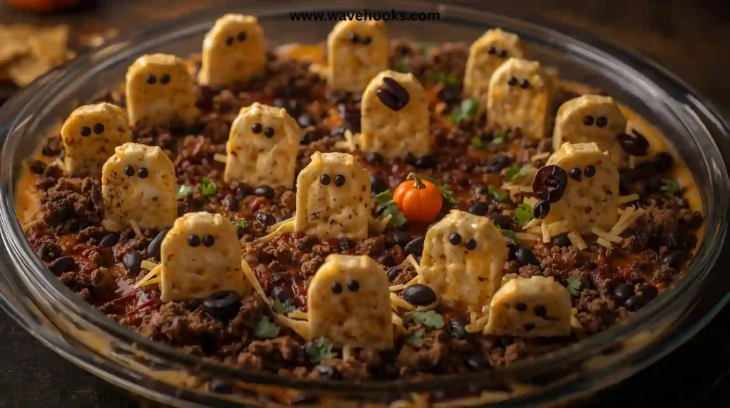 Graveyard Taco Dip