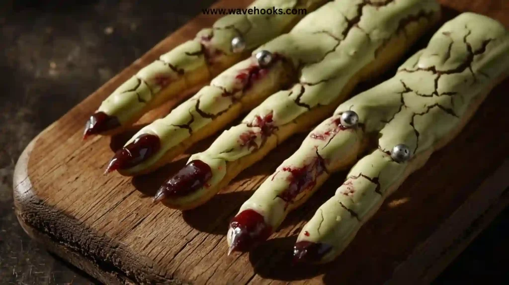 Zombie Finger Cookies