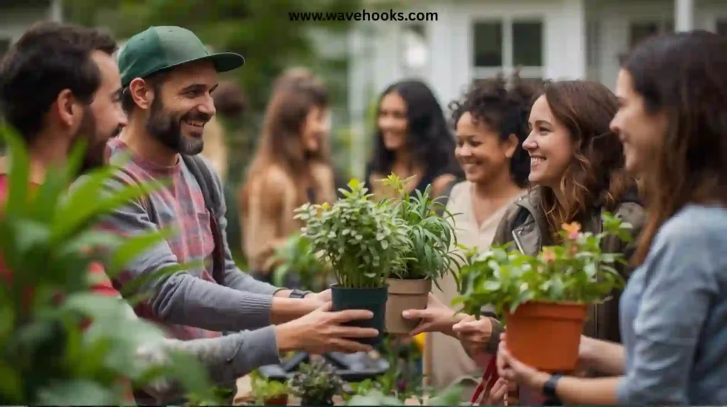 Swap Plants with Friends or Neighbors