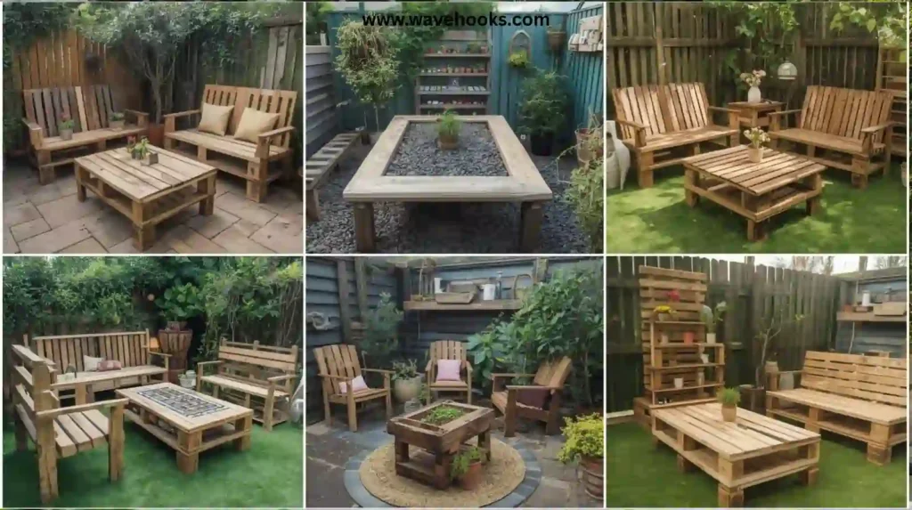 Create DIY Garden Furniture from Pallets