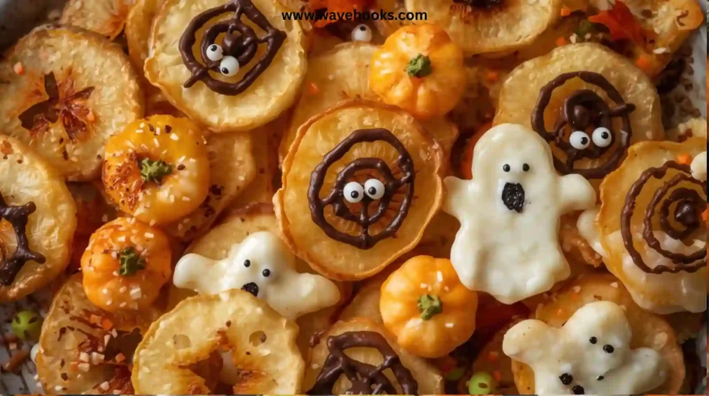 Boo-tiful Apple Chips