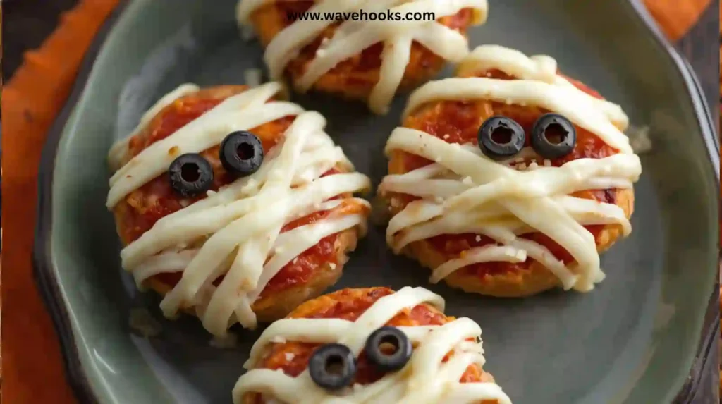 Mummy Pizza Bagels
