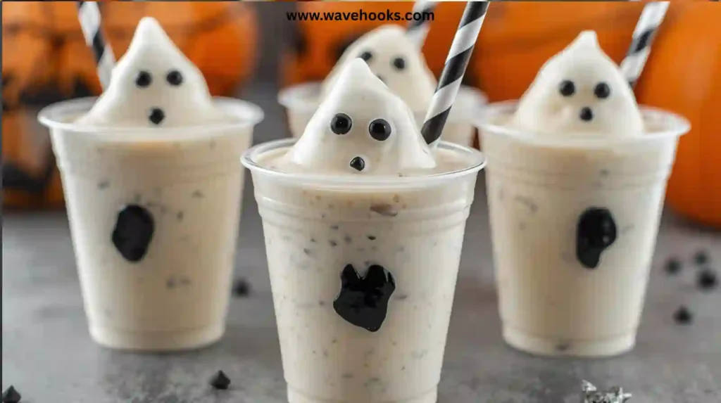Ghost Smoothie Cups