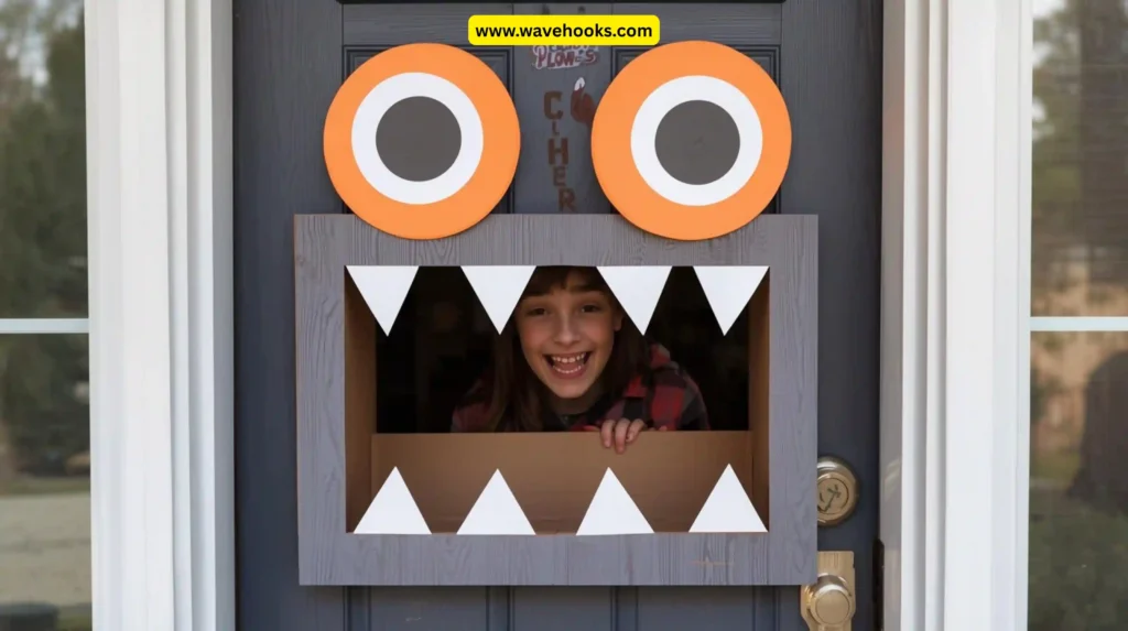 Giant Monster Door Eyes