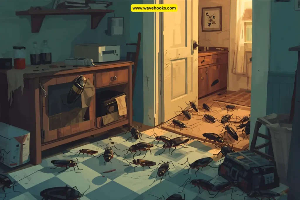 can you bring roaches from one house to another 