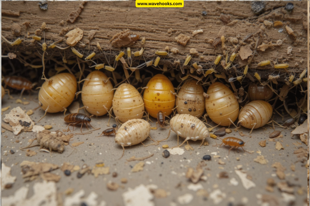 eliminating cockroach eggs