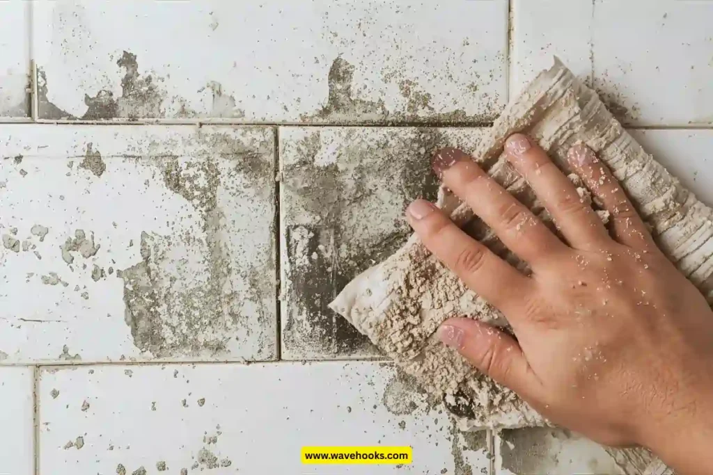 shower grout mold cleaning
