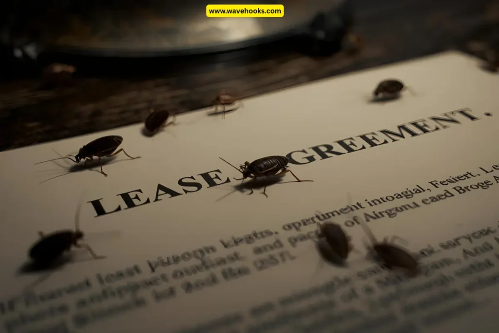 my apartment has roaches can i break my lease