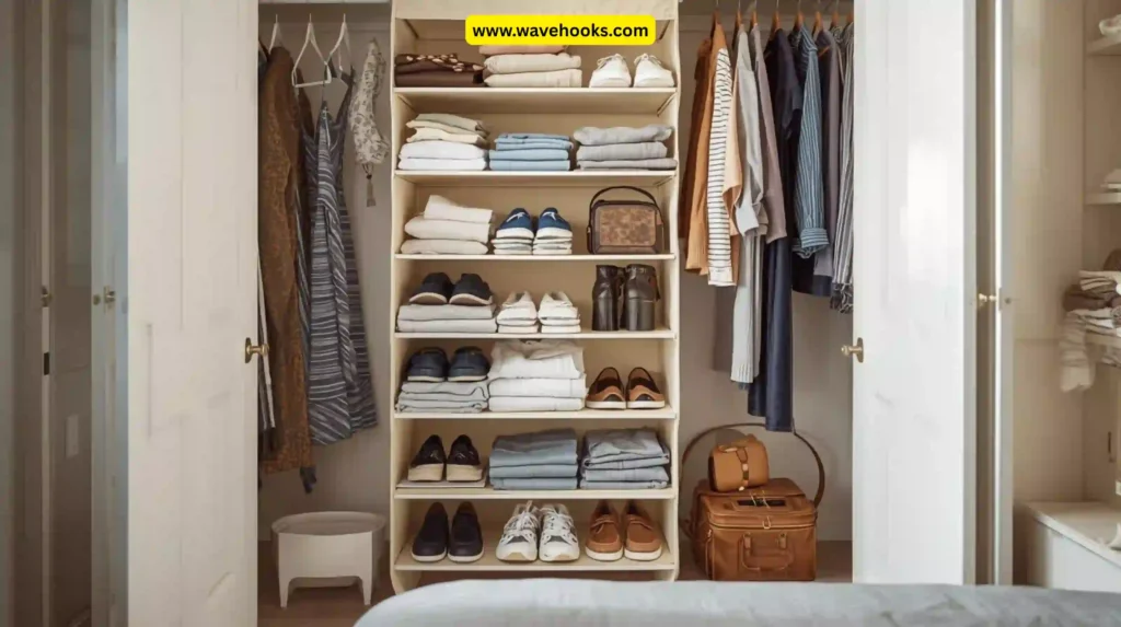 Use a Hanging Closet Organizer
