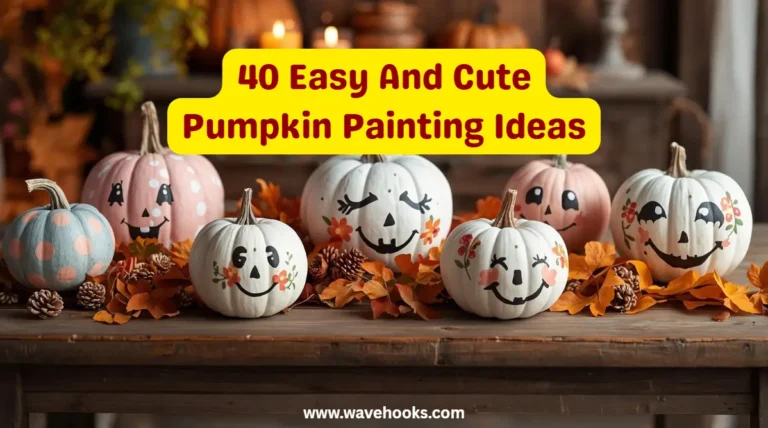 Easy And Cute Pumpkin Painting Ideas