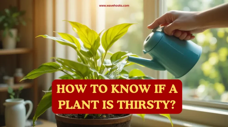 How To Know If A Plant Is Thirsty
