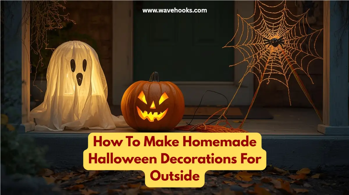 How To Make Homemade Halloween Decorations For Outside