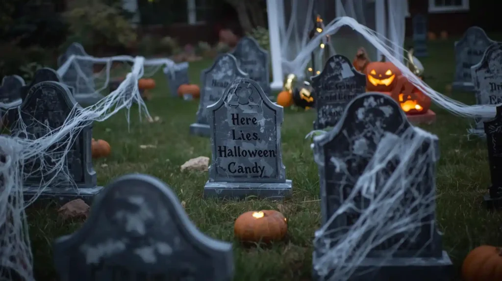 halloween graveyard