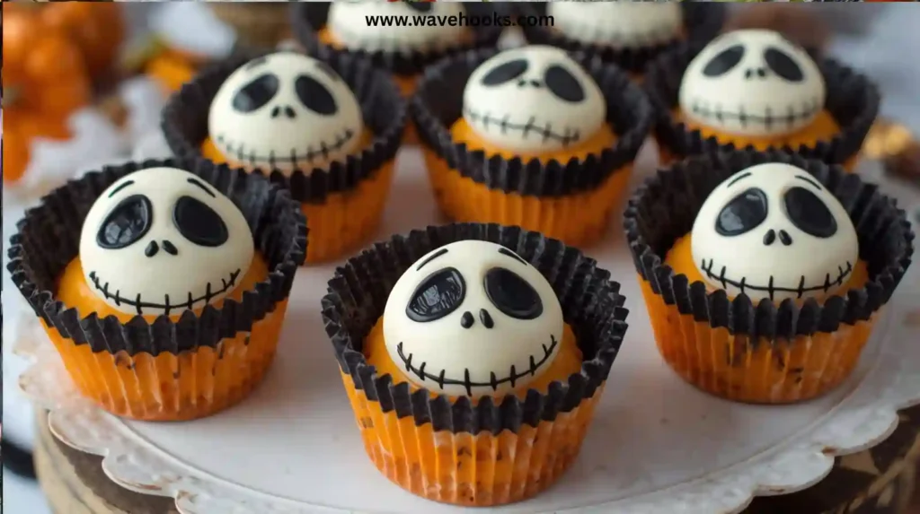 Jack Skellington Cheesecakes