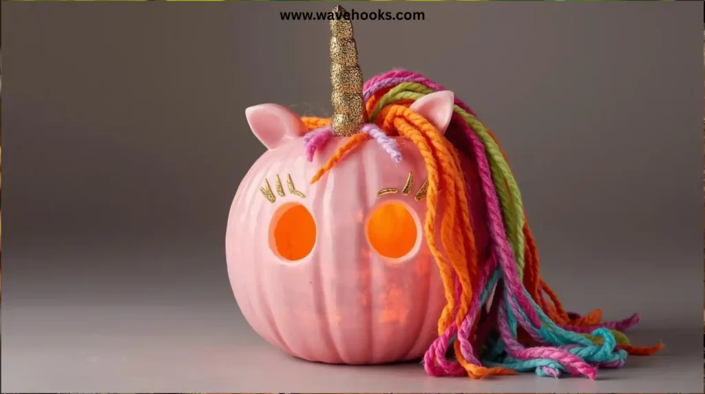 1. Unicorn Sparkle Pumpkin