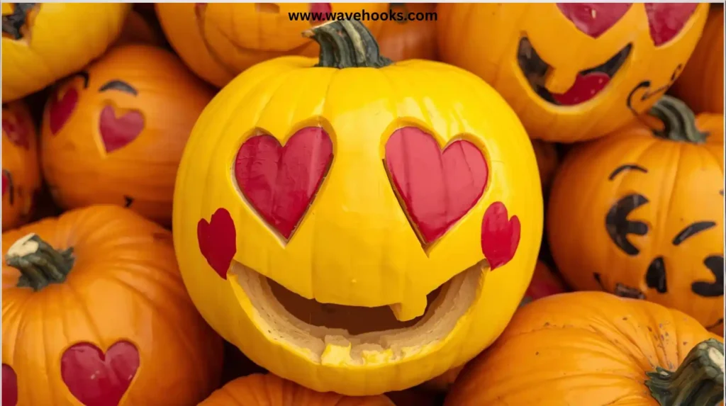 easy and cute pumpkin painting ideas emoji