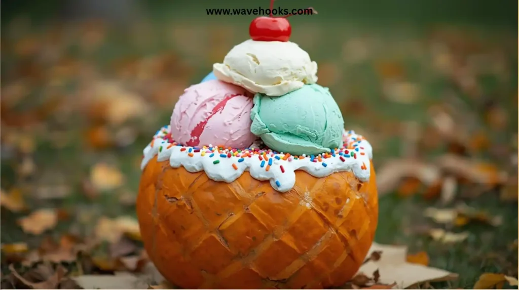 Ice Cream Cone Pumpkin