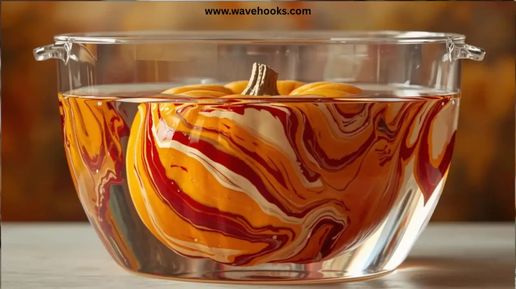 Marble Swirl Pumpkin