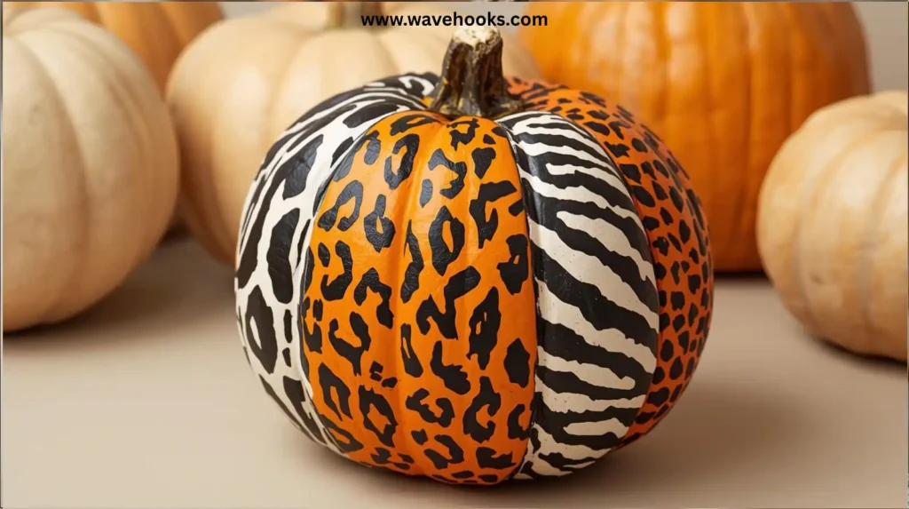 Animal Print Pumpkin